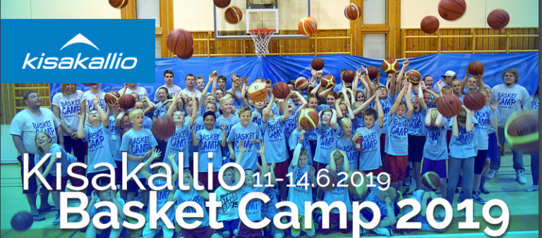 Kisakallio Basket Camp järjestetään 11.-14.6.2019