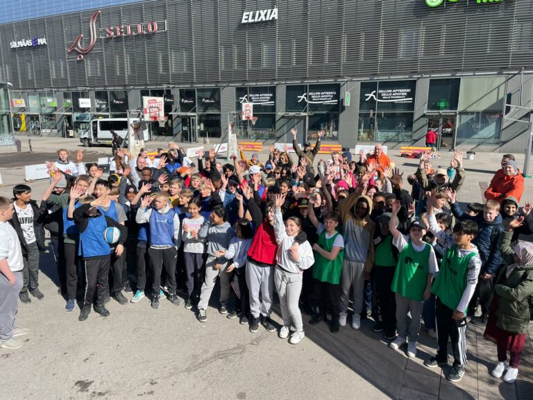 Hauska Pirkka Street Basket -päivä Leppävaarassa