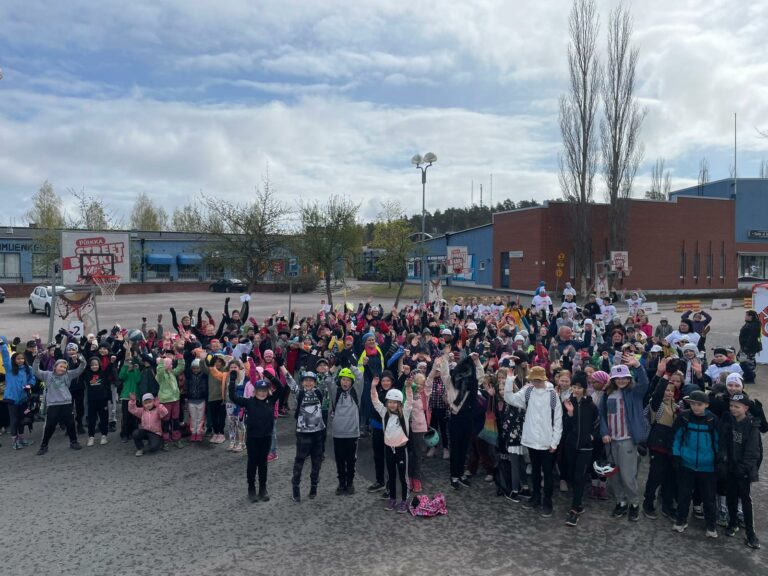 Pirkka Street Basket kokosi Karkkilan alakoulut yhteen