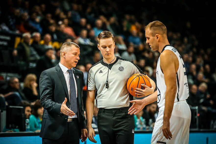 Mestarien liigan ottelu Neptunas Klaipeda - Besiktas. Kuva: FIBA