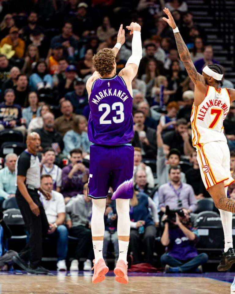Jazzille neljäs peräkkäinen tappio – Markkanen 22 pistettä Trail Blazersia vastaan