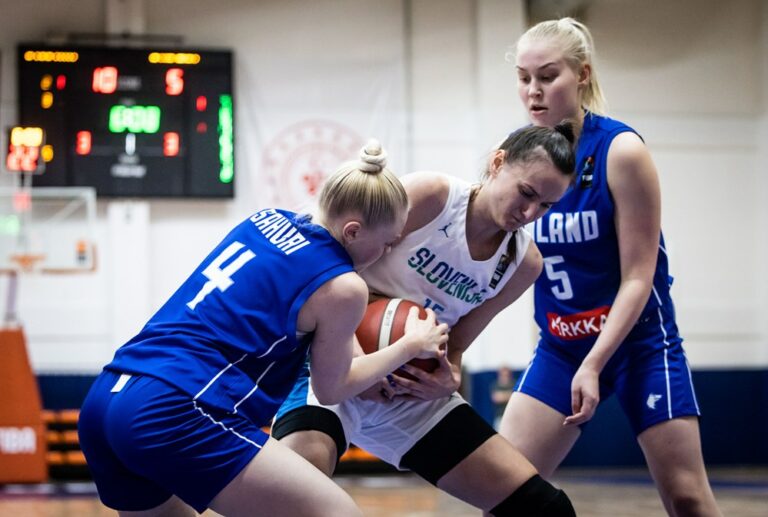 Slovenia liian iso palanen purtavaksi Suomen 18-vuotiaille tytöille EM-avauksessa