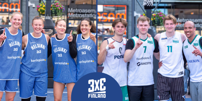3×3 Helsinki ja TaPa juhlivat Narinkkatorilla 3×3 PRO-sarjojen voittoja 
