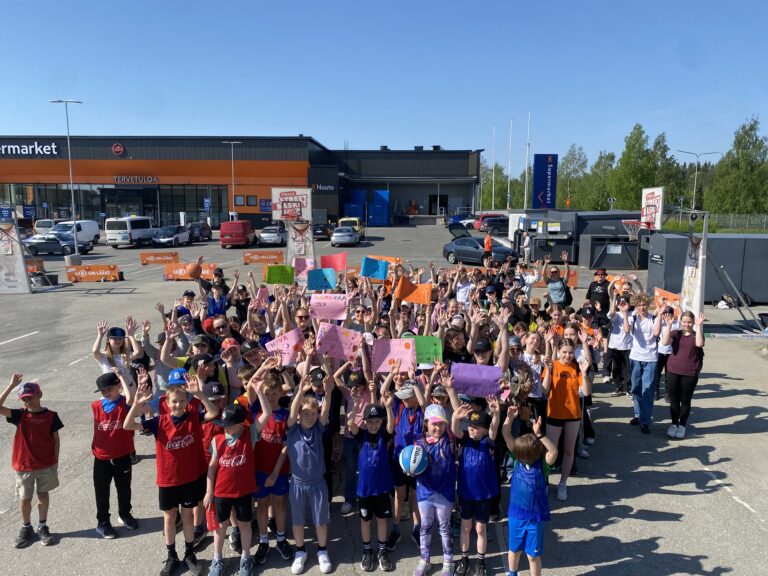Ensimmäistä kertaa Pirkka Street Basket -tapahtuma Siilinjärvellä