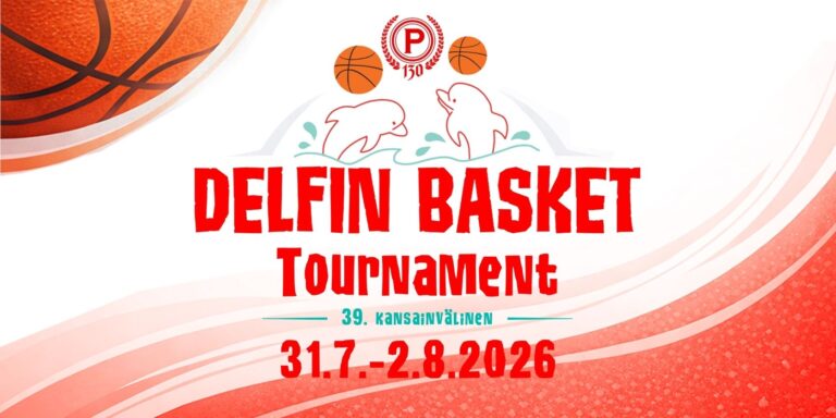 Delfin Basket Tournament 31.7.-2.8.2026 Tampereella