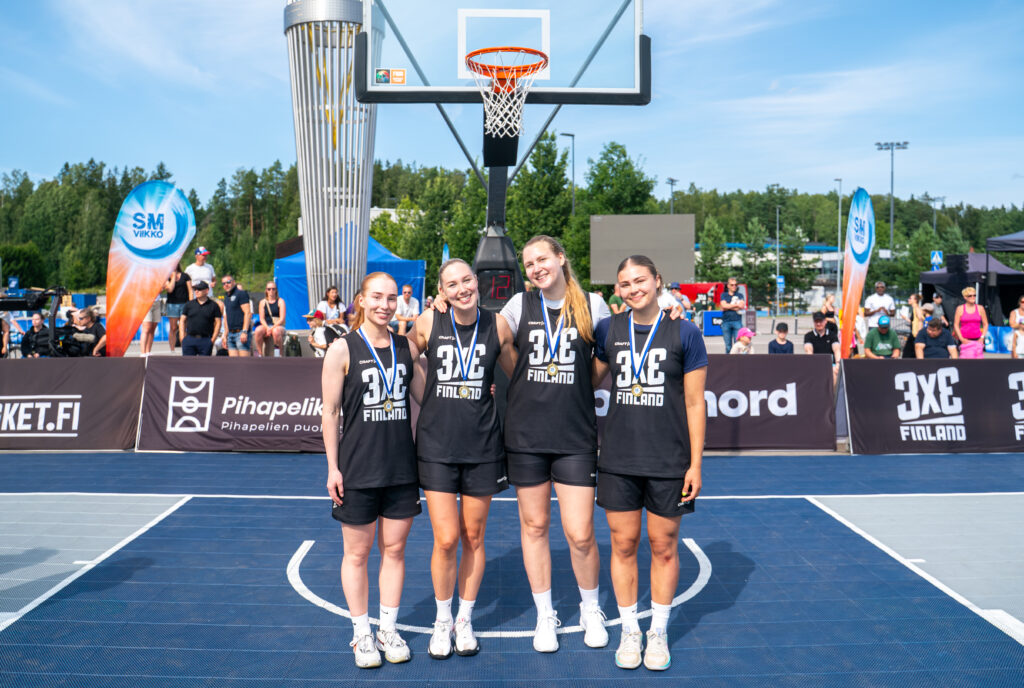 3x3 kultamitalistit 2026: 3x3 Finland. Kuva: Samira Lee