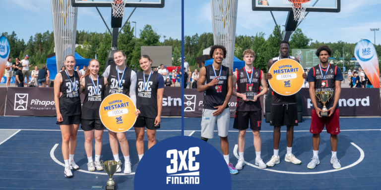 3×3 Finland ja Drive Academy Elite Suomen mestareiksi Leppävaarassa – finaalipäivä tarjosi huippuluokan 3×3-koripalloa