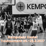 Kempower Easter Tournament 2027 ilmoittautuminen avataan 12.10.2026 kello 9.00!